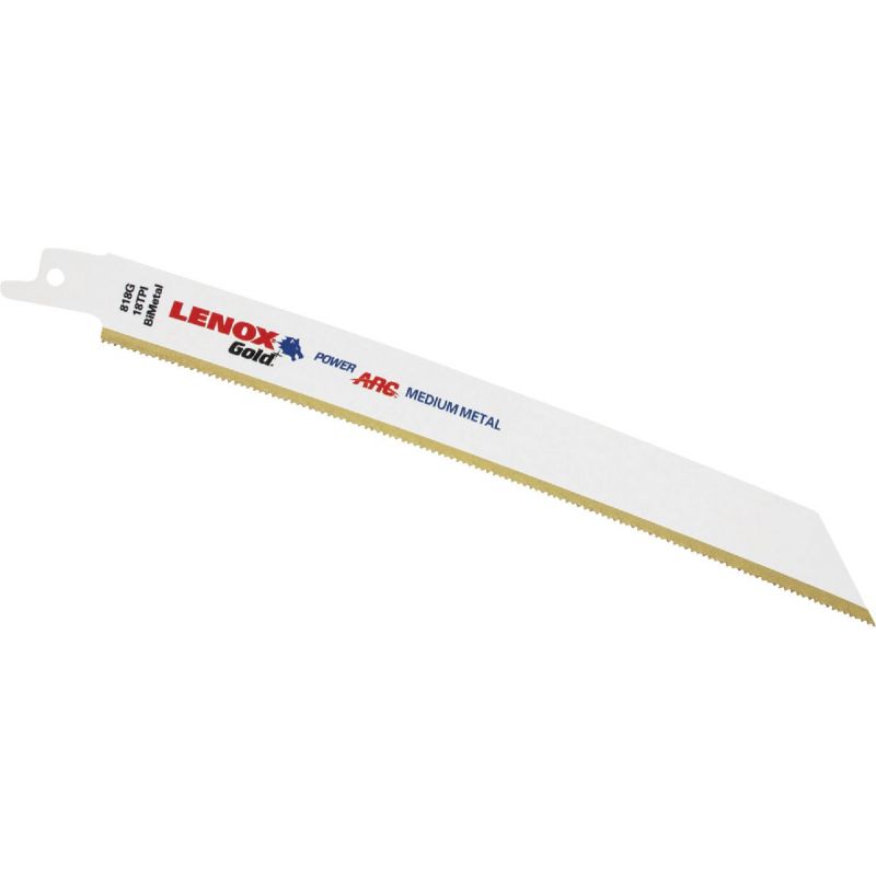 Lenox Gold Power Arc Curved Reciprocating Saw Blade 8 In.