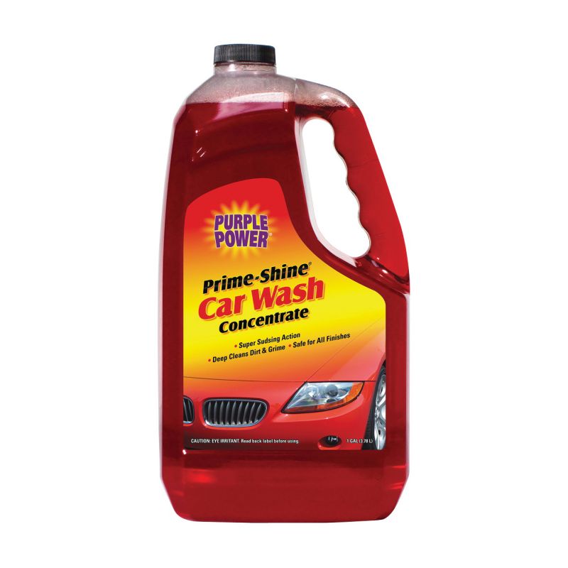 Purple Power 9520P Car Wash, 1 gal, Liquid, Cherry Red