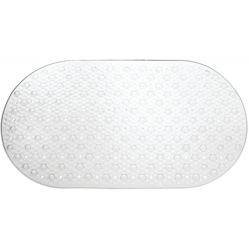 iDesign Circlz Suction Shower Mat Clear