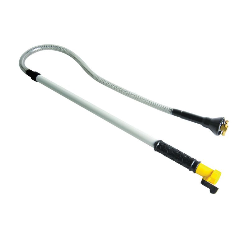 Camco 40074 RV Swivel Stick, Flexible, Polypropylene, White White