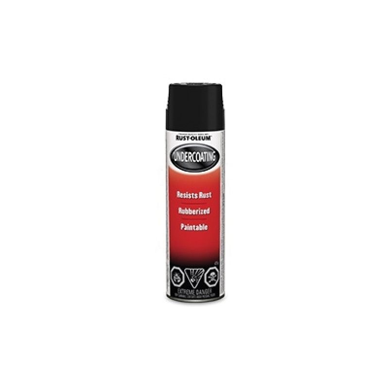 Rust-Oleum Automotive 257805 Automotive Undercoating Spray, Black, 425 g, Can Black