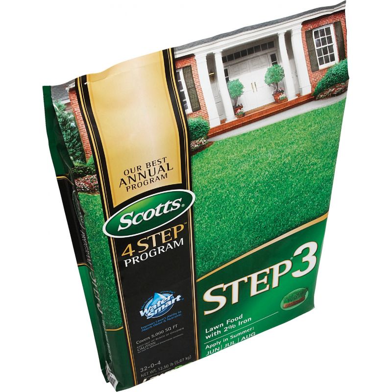 Scotts 4-Step Program Step 3 Lawn Fertilizer With 2% Iron 12.60 Lb.