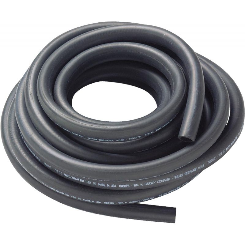 Harvey Replacement Dishwasher Drain Hose 7/8 In. X 50 Ft., Black