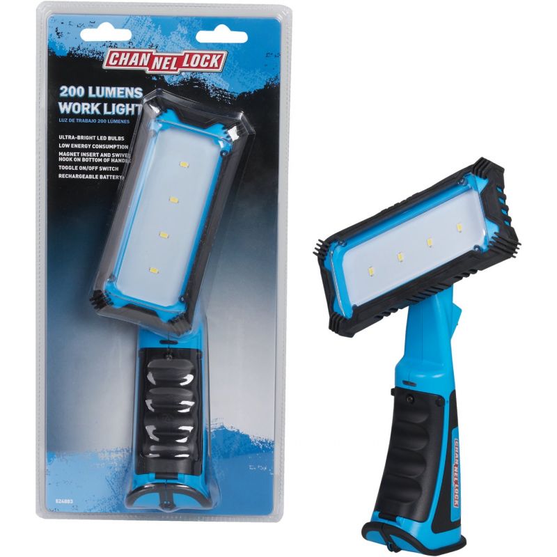 Channellock LED Handheld Work Light Blue