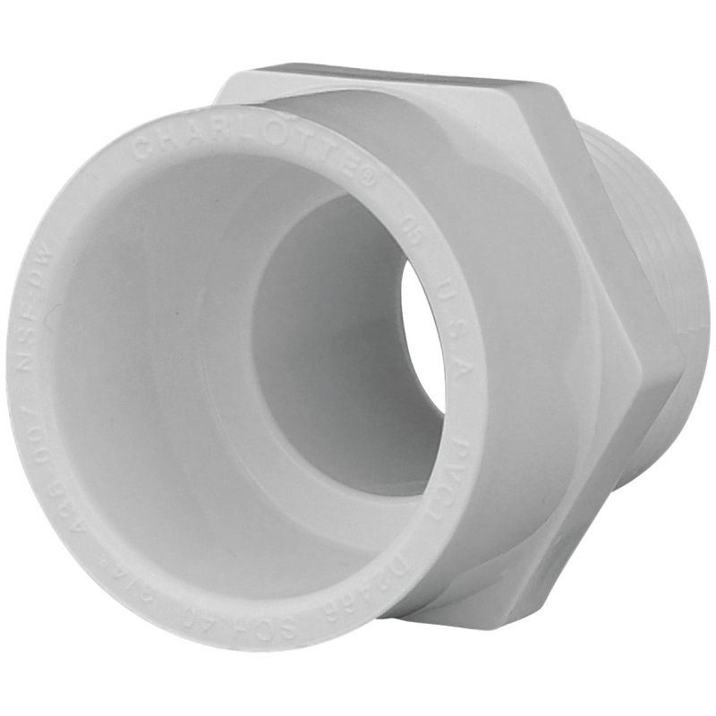 Charlotte Pipe Male PVC Adapter Pressure Fitting (Pack of 25)