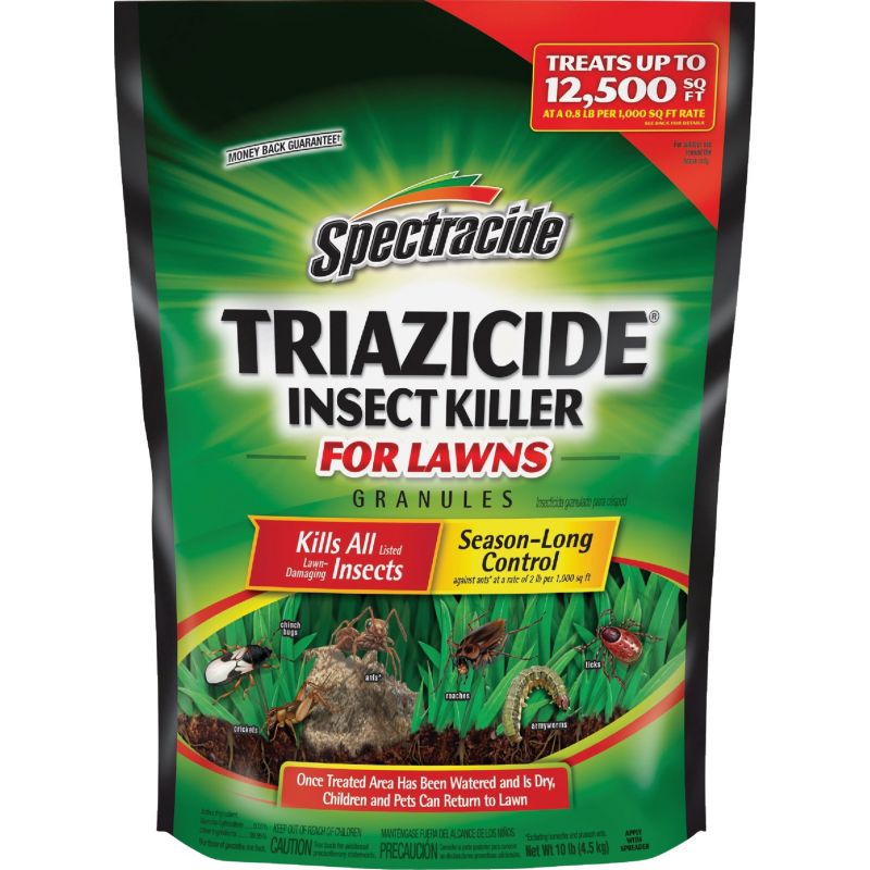 Spectracide Triazicide Insect Killer For Lawns 10 Lb., Spreader