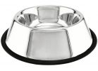 Westminster Pet Ruffin&#039; it Stainless Steel Non-Skid Pet Food Bowl 24 Oz., Stainless Steel