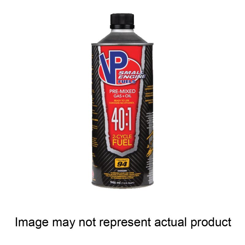VP Fuel 6291 Pre-Mixed Small Engine Fuel, Aromatic Hydrocarbon, Red, 1 gal Red