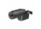 Curt 57621 Electrical Adapter, Plastic, For: 6-Way Round Vehicle Socket to Fit 4-Way Flat Trailer Plugs
