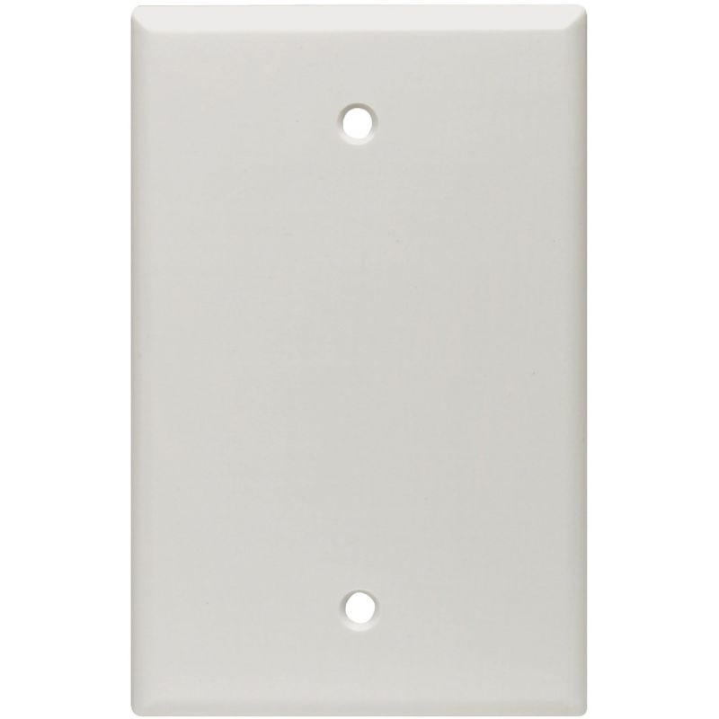 Leviton Midway Thermoset Blank Wall Plate White