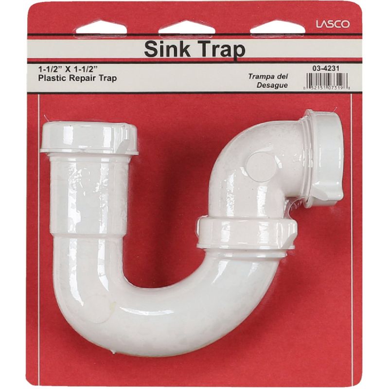 Lasco Plastic J-Bend With Elbow 1-1/2 In. X 1-1/2 In.