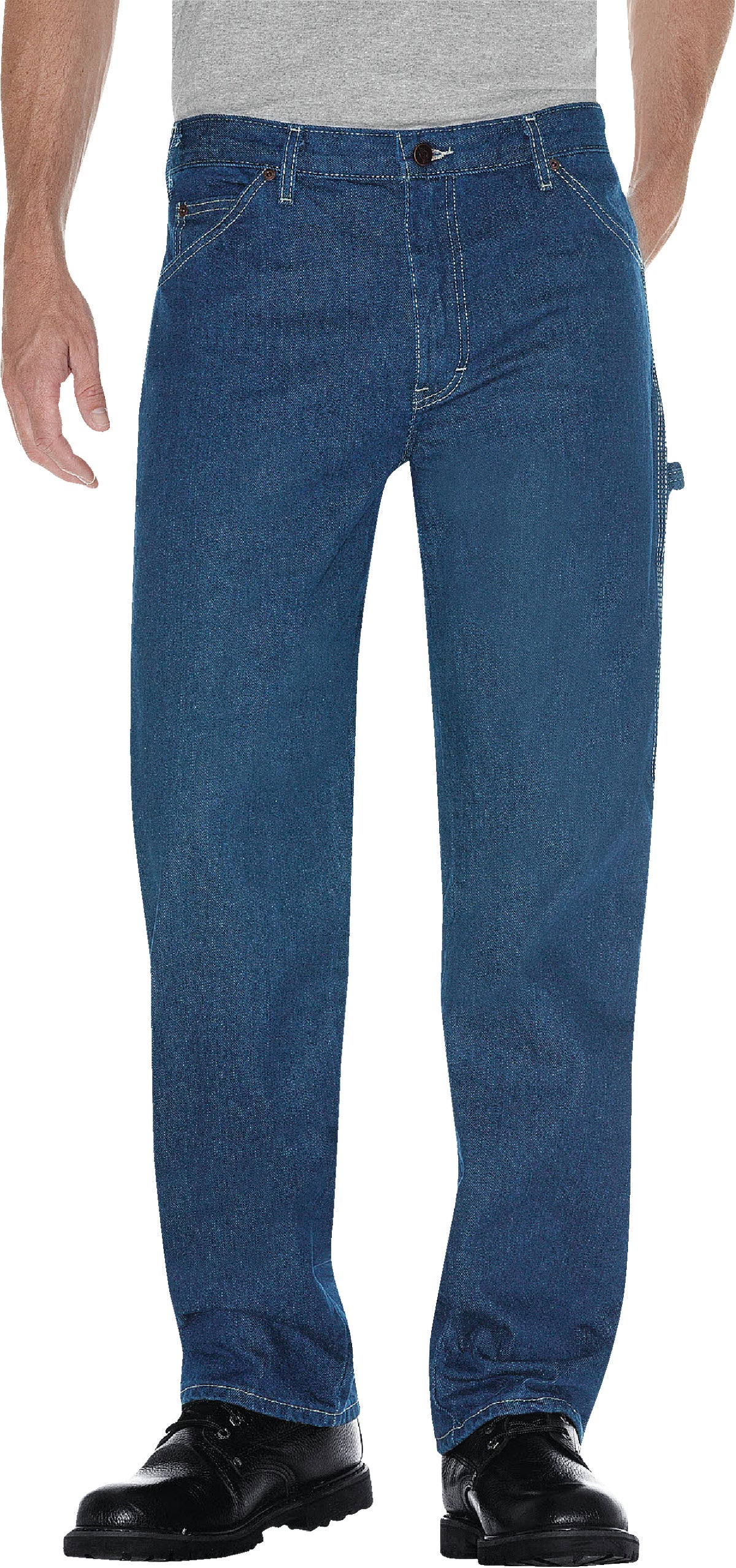 Buy Dickies Relaxed Fit Men's Carpenter Jeans 32 X 32, Denim