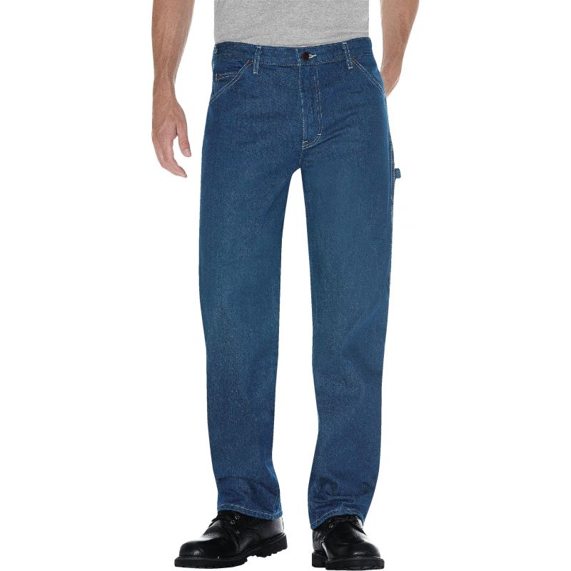 Dickies Relaxed Fit Men&#039;s Carpenter Jeans 40x30, Denim