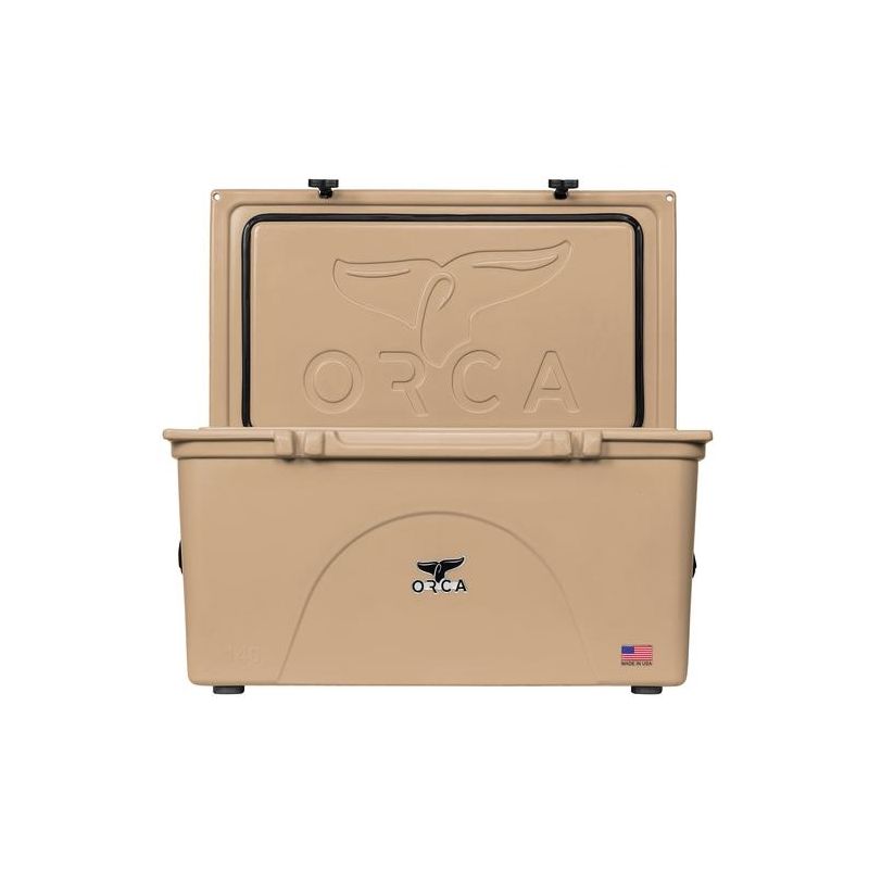 Orca ORCT140 Cooler, 140 qt Cooler, Tan, Up to 10 days Ice Retention Tan