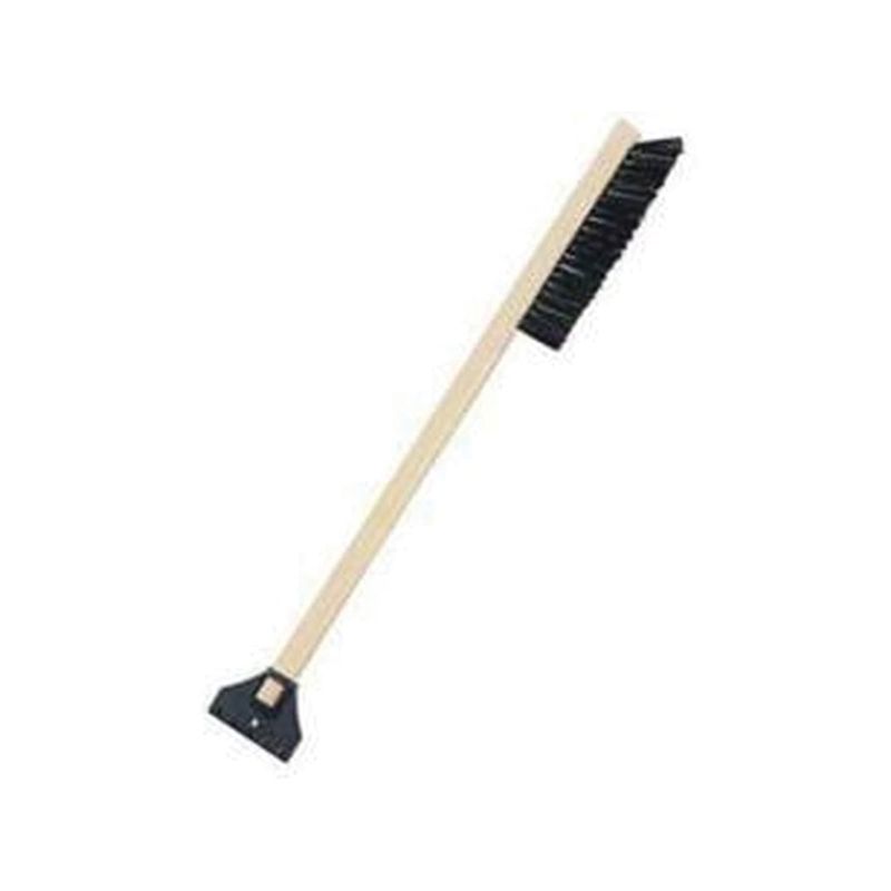 Mallory 203 Snow Brush, 25 in L Handle, Wood Handle