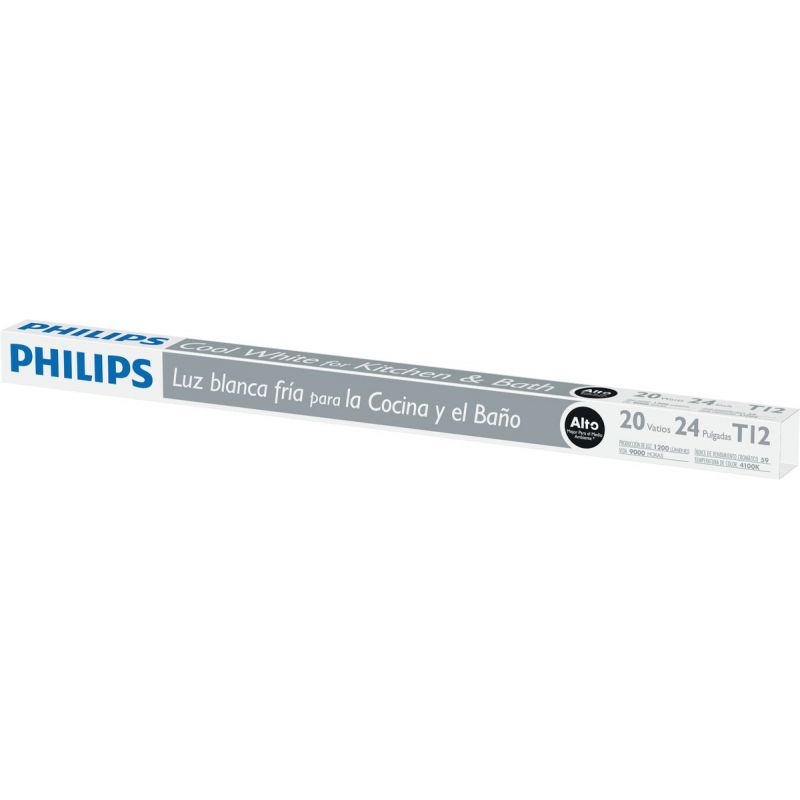 Philips T12 Bi-Pin Fluorescent Tube Light Bulb (Pack of 12)