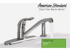 American Standard Jocelyn Single Handle Kitchen Faucet with Side Spray Traditional