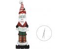Alpine Gnome Santa Porch Sign Holiday Decoration (Pack of 4)