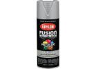 Krylon Fusion All-In-One Spray Paint &amp; Primer Metallic Aluminum, 12 Oz.