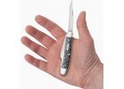 Case Medium Stockman Pocket Worn Crandall Jig Gray Bone Pocket Knife Gray, 2.57/1.88/1.7