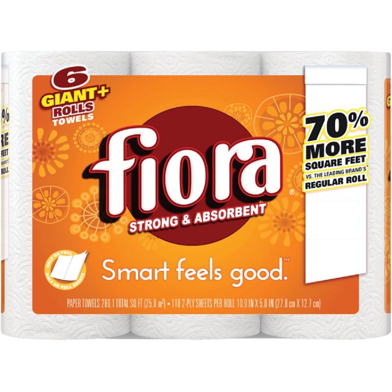 Fiora Paper Towel White (Pack of 4)