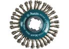 Makita 4-1/2 In. Stringer Bead Twist Angle Grinder Wire Wheel