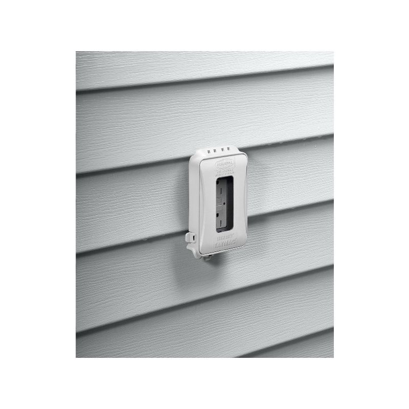 Bell Outdoor EXTRA DUTY Series ML500W Electrical Box Cover, 3 in L, 4.04 in W, 1-Gang, White White