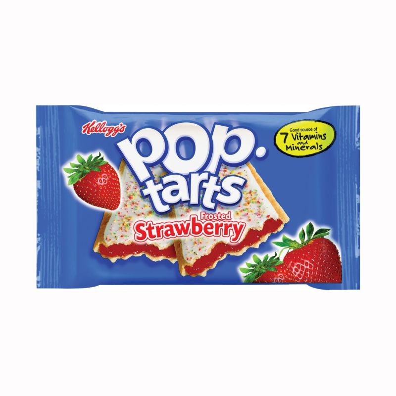 Pop-Tarts POPTARTS Frosted Toaster Pastry, Strawberry Flavor, 3.67 oz