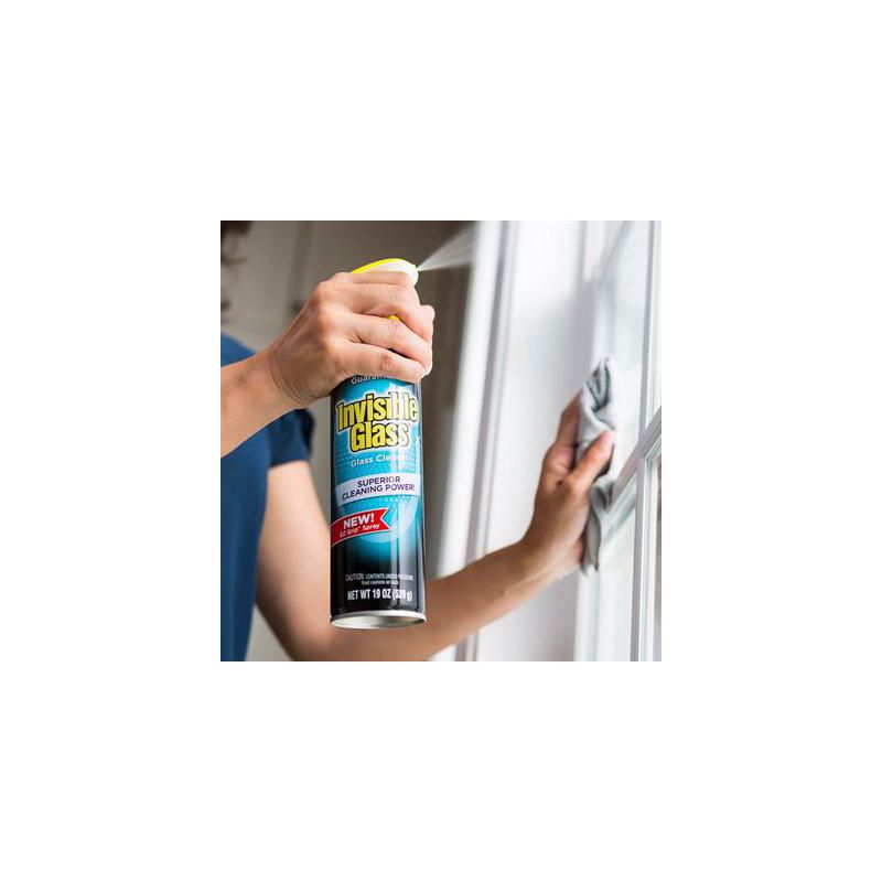 Invisible Glass 19 Fluid Ounces Aerosol Spray Glass Cleaner in the Glass  Cleaners department at