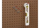 Light Duty Safety Tip Straight Pegboard Hook