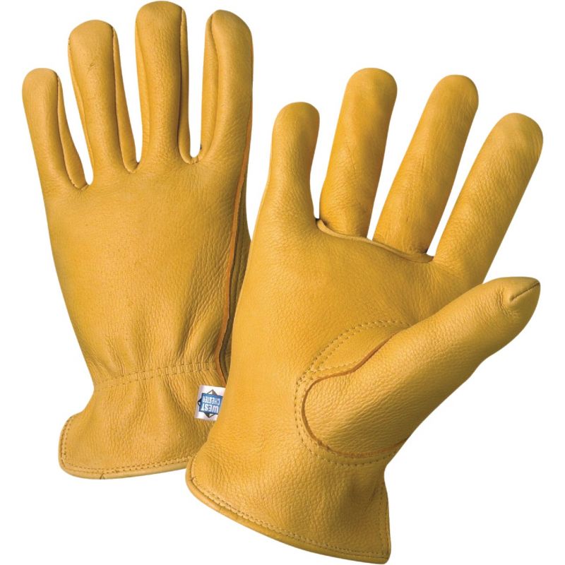 Boss Premium Deerskin Leather Driver Glove L, Tan