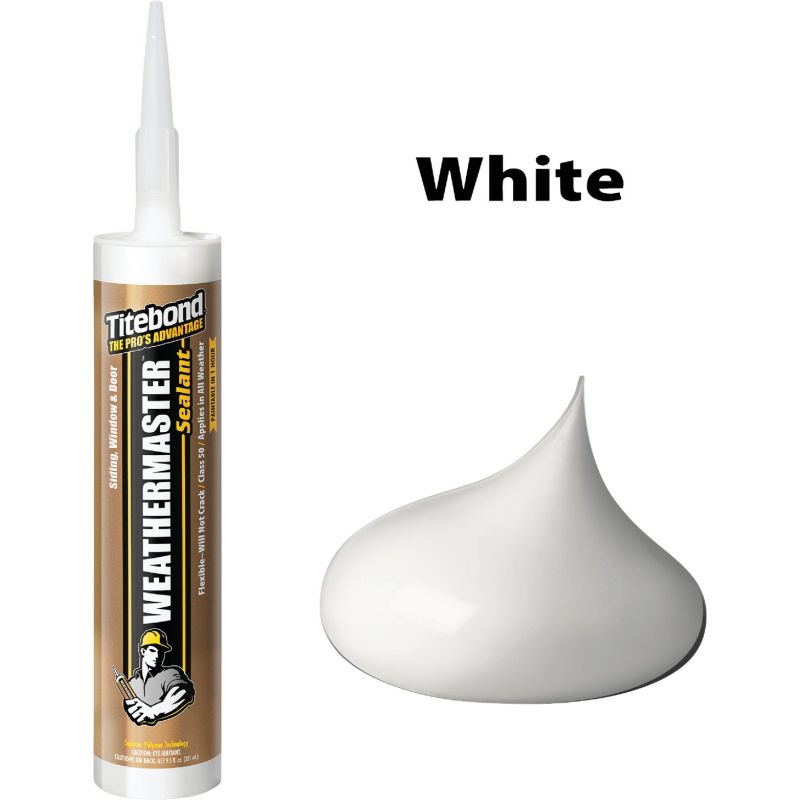 Titebond WeatherMaster Polymer Sealant 10.1 Oz., White