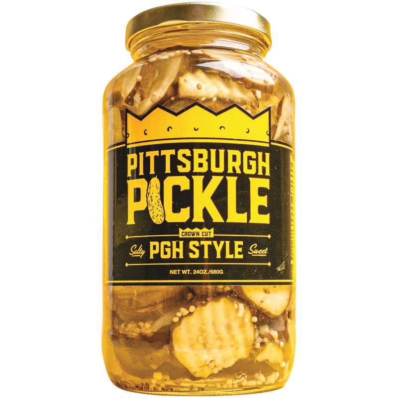 Pittsburgh Pickle Company PGH Style Pickles 24 Oz. (Pack of 6)