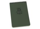 Rite in the Rain 946 Pocket Sized Notebook, Universal Pattern Sheet, 4 x 6 in Sheet, 50-Sheet, Green Sheet