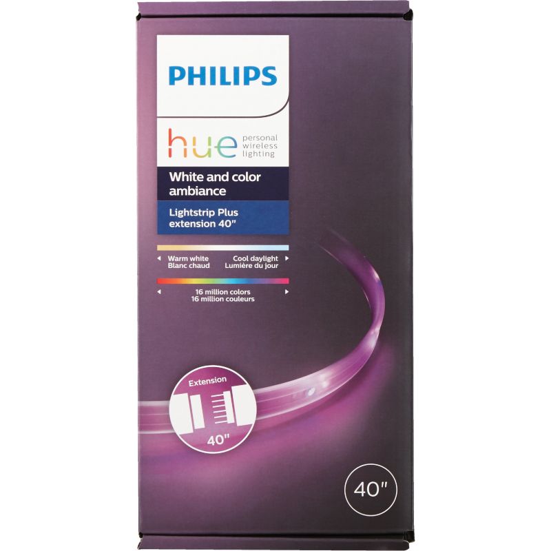 Philips Hue LED Lightstrip Plus Extension White