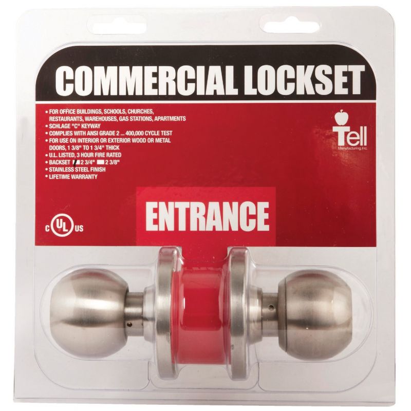 Tell Commercial Entry Ball Knob