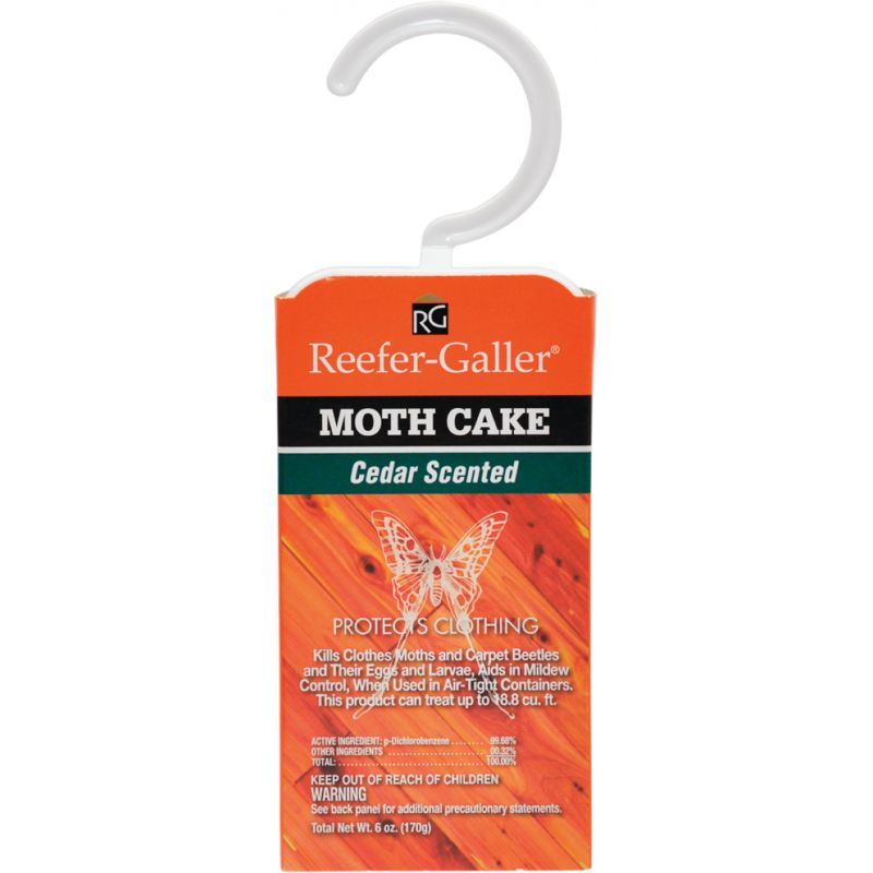 Reefer-Galler Cedar Hang Up Moth Cake (2) 3 Oz. Cakes