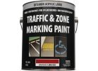 Latex Traffic And Zone Marking Traffic Paint Curb Red, 1 Gal.