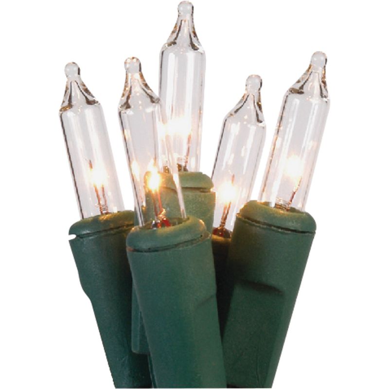 Hometown Holidays 07521 Mini String Light Set, 25-Lamp, LED Lamp White (Pack of 24)