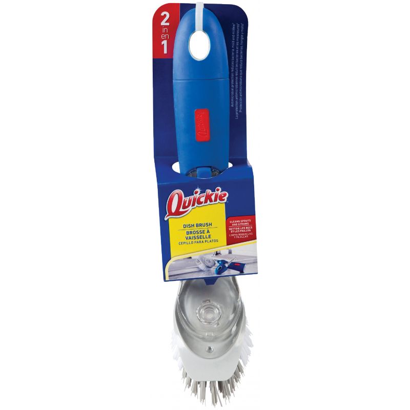 Quickie 2-In-1 Soap Dispensing Brush