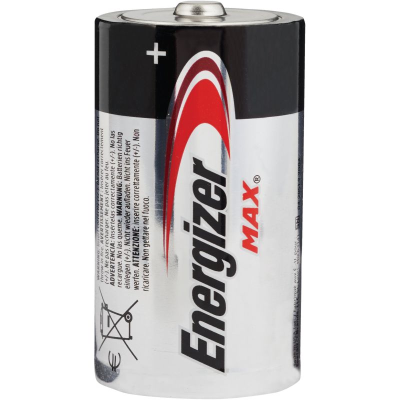Energizer Max D Alkaline Battery 2050 MAh