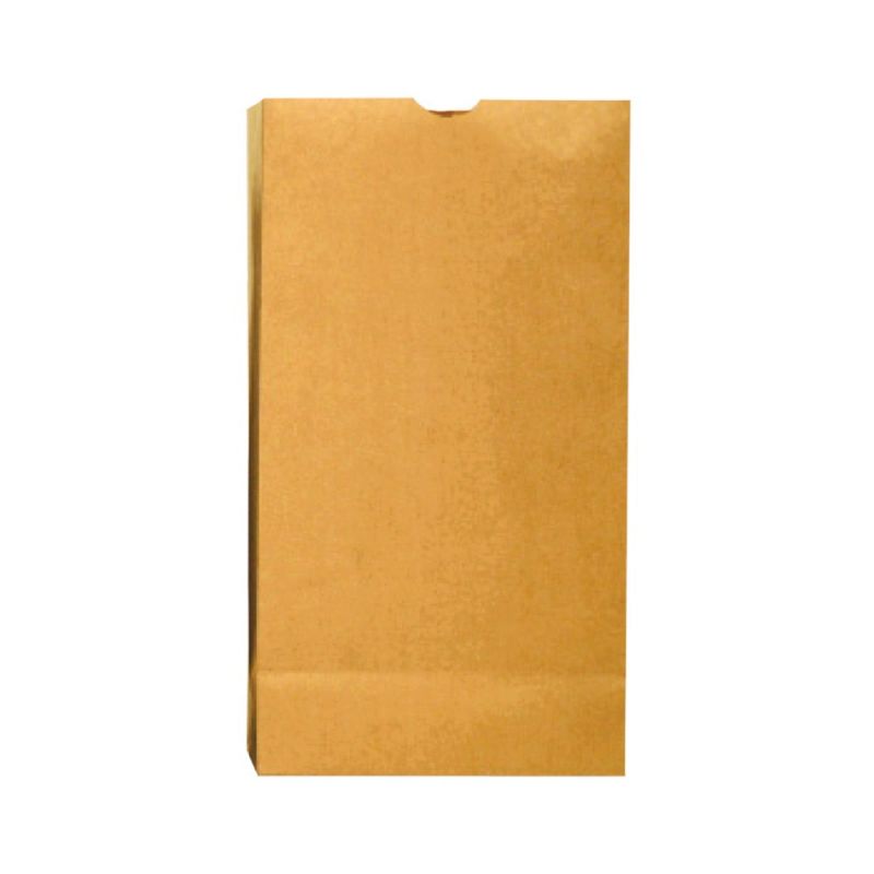 Duro Bag Dubl Life 18404 SOS Bag, #4, 5 in L, 3-1/8 in W, 9-3/4 in H, Kraft Paper, Brown #4, Brown