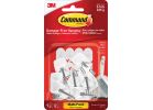 3M Command Wire Adhesive Hook White