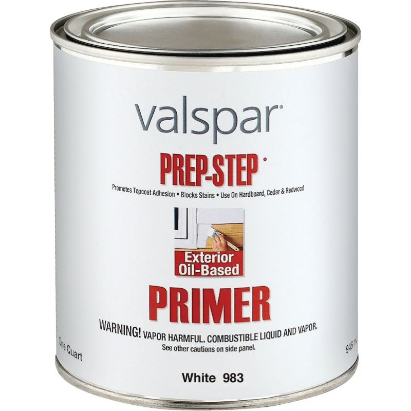 Valspar Prep-Step Oil Exterior Primer White, 1 Qt.