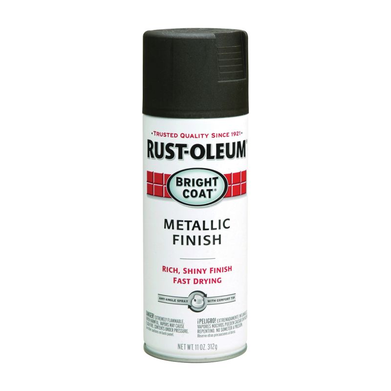 Rust-Oleum 7713830 Rust Preventative Spray Paint, Metallic, Dark Bronze, 11 oz, Can Dark Bronze