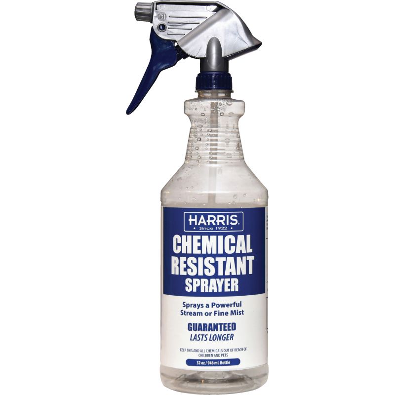 Harris Chemical Resistant Spray Bottle 32 Oz., Gray