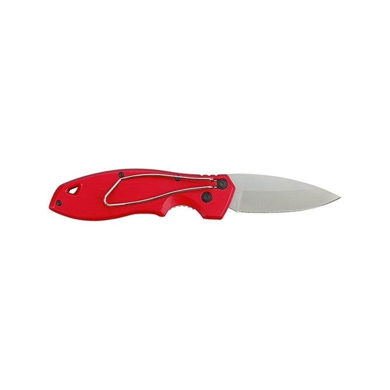 Milwaukee FASTBACK Series 48-22-1520 Pocket Knife, 5 in L Blade, Stainless Steel Blade, 1-Blade, Contour-Grip Handle 5 In