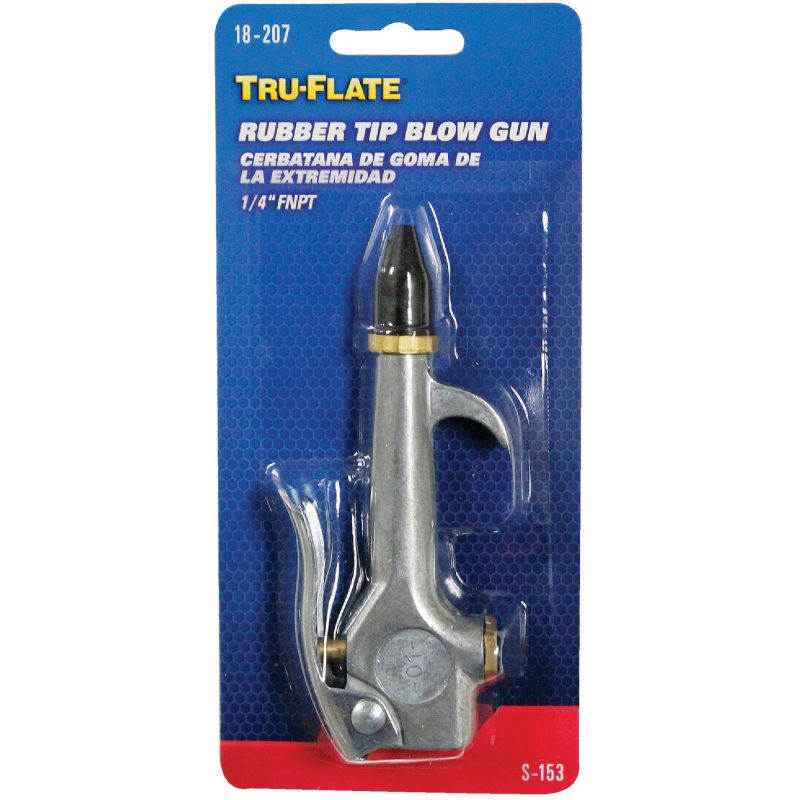 Tru-Flate Standard Blow Gun, Rubber Tip