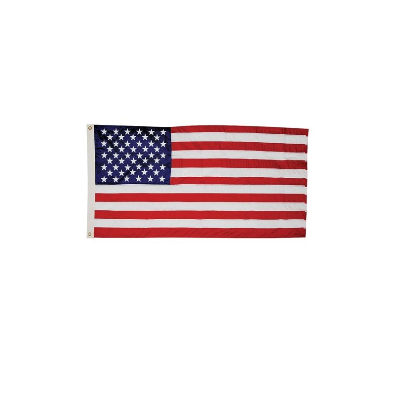 Valley Forge US5PN USA Flag, 5 ft W, 8 ft H, Nylon