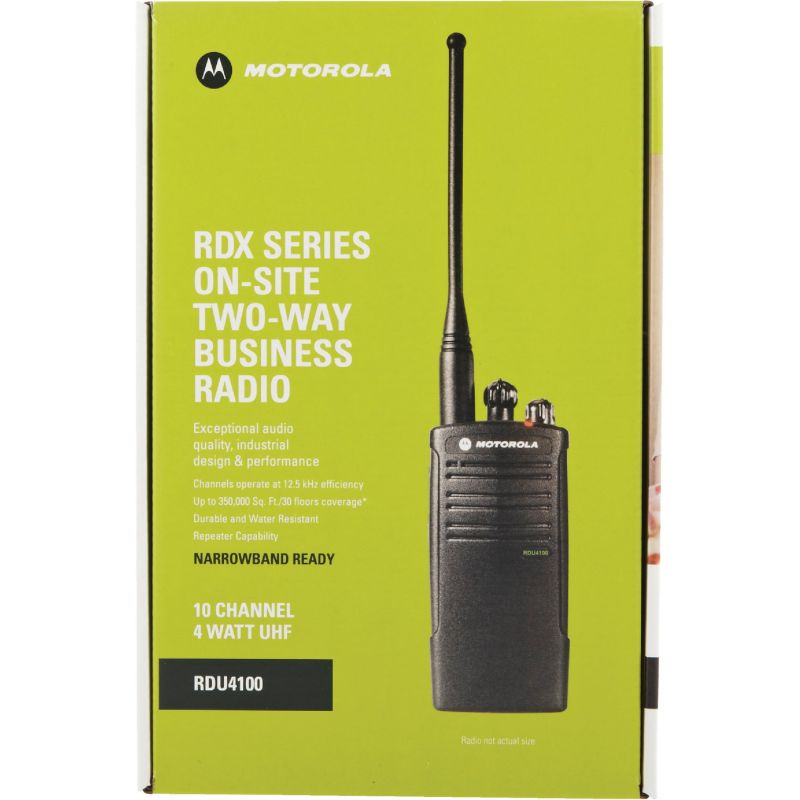 Motorola 4 Watt UHF Business 2-Way Radio Black